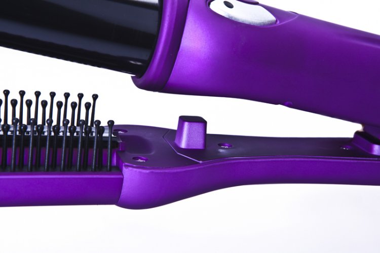 Purple Instyler Rotating iron - Click Image to Close