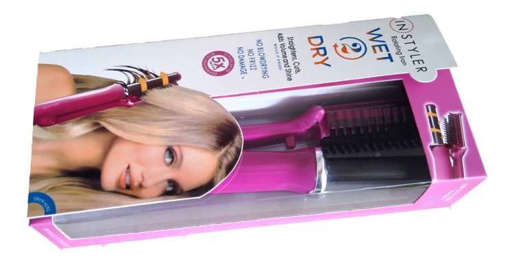 Instyler Wet 2 Dry Purple ¾ - Click Image to Close