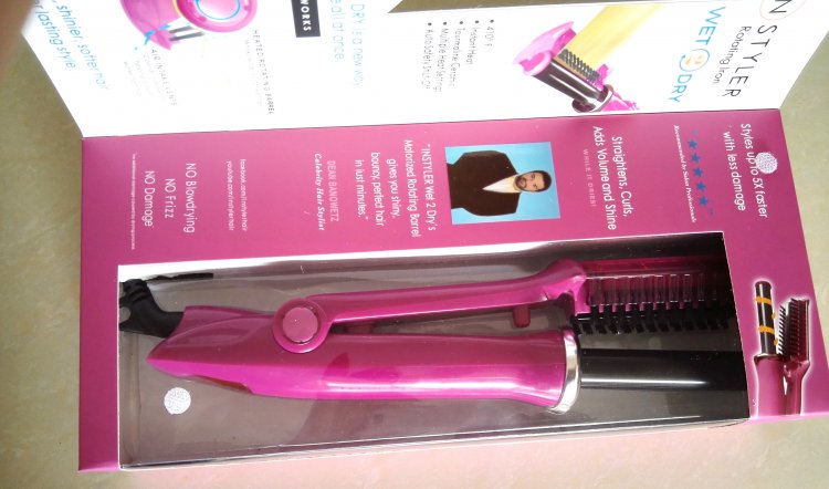 Instyler Wet 2 Dry Purple ¾ - Click Image to Close